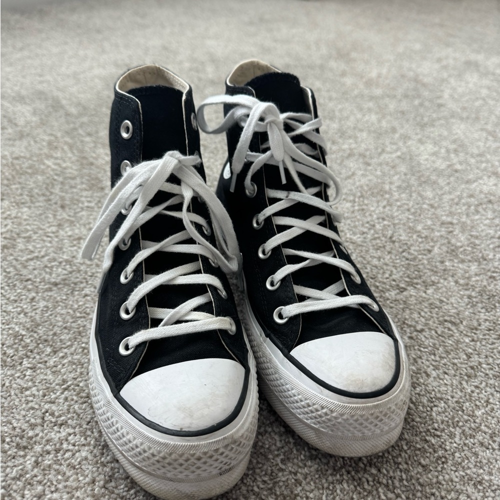 Womens Converse Chuck Taylor All Star Lift High-Top Sneaker - Black